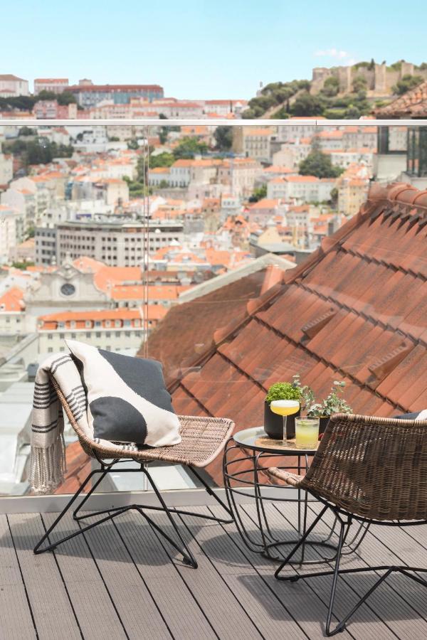 The Lumiares Hotel & Spa - Small Luxury Hotels Of The World Lisbon Exterior photo Rooftop terrace