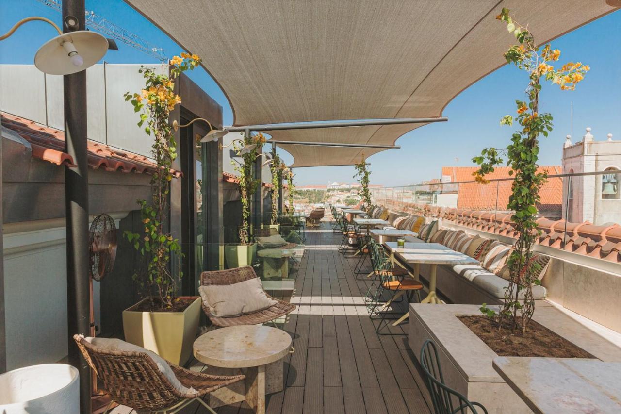 The Lumiares Hotel & Spa - Small Luxury Hotels Of The World Lisbon Exterior photo Rooftop terrace