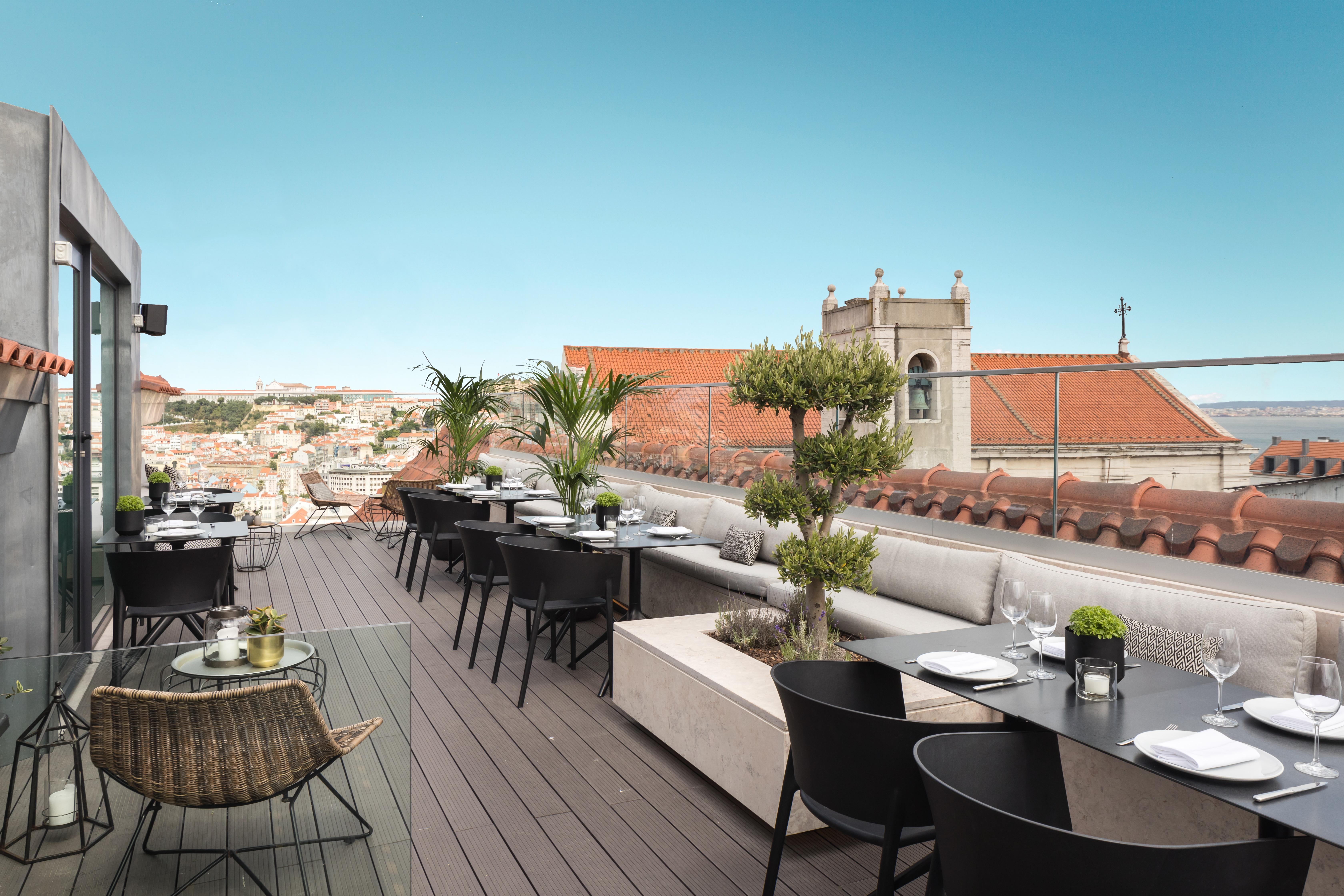 The Lumiares Hotel & Spa - Small Luxury Hotels Of The World Lisbon Exterior photo The Terrace at the Hotel Hesperia Madrid